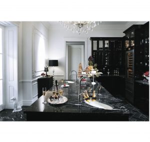 MKD-04 Đá Marble Negro Marquina