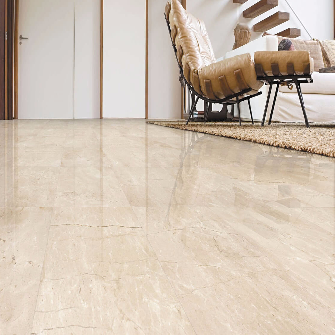 Đá Marble Crema Marfill